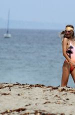 ELSA HOSK in Swimsuit on the Set of a Photoshoot in Malibu 0/02/2017