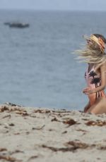 ELSA HOSK in Swimsuit on the Set of a Photoshoot in Malibu 0/02/2017