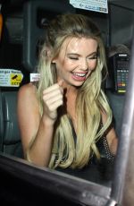 EMILY BLACKWELL and GEORGIA TOFFOLO Leaves Bunga Bunga in London 08/17/2017