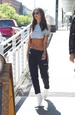 EMILY RATAJKOWSKI Arrives at Jimmy Kimmel Live in Hollywood 08/07/2017