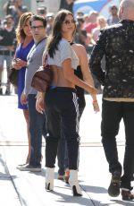 EMILY RATAJKOWSKI Arrives at Jimmy Kimmel Live in Hollywood 08/07/2017