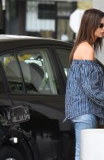 EMILY RATAJKOWSKI at a Gas Station in Los Angeles 08/15/2017