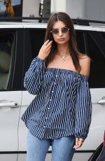 EMILY RATAJKOWSKI at a Gas Station in Los Angeles 08/15/2017