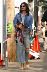 EMILY RATAJKOWSKI on the Set of I Feel Pretty in Boston 08/11/2017