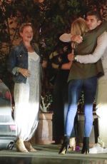 EMILY VANCAMP Leaves Angelini Restaurant in Los Angeles 08/23/2017