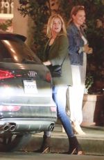 EMILY VANCAMP Leaves Angelini Restaurant in Los Angeles 08/23/2017