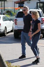 EMMA ROBERTS and Evan Peters Out in Malibu 08/19/2017