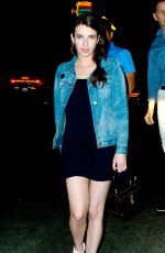 EMMA ROBERTS Leaves Chateau Marmont in Los Angeles 08/12/2017