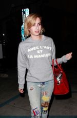 EMMA ROBERTS Out and About in Los Angeles 08/02/2017