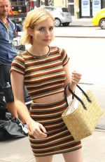 EMMA ROBERTS Out and About in New York 08/08/2017