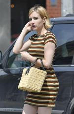 EMMA ROBERTS Out and About in New York 08/08/2017