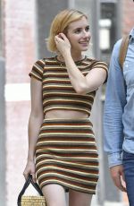 EMMA ROBERTS Out and About in New York 08/08/2017