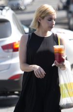 EMMA ROBERTS Out for Lunch in Beverly Hills 08/14/2017