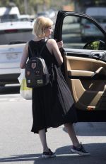 EMMA ROBERTS Out for Lunch in Beverly Hills 08/14/2017