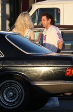 EMMA STONE on the Set of Maniac in Long Island 08/29/2017