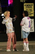 EMMA STONE on the Set of Maniac in Long Island 08/29/2017