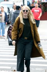 EMMA STONE on the Set of Maniac in New York 08/14/2017