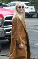 EMMA STONE on the Set of Maniac in New York 08/15/2017
