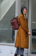 EMMA STONE on the Set of Maniac in New York 08/15/2017