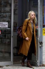 EMMA STONE on the Set of Maniac in New York 08/15/2017