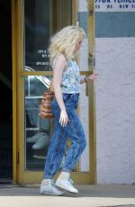 EMMA STONE on the Set of Maniac in New York 08/24/2017