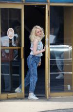 EMMA STONE on the Set of Maniac in New York 08/24/2017