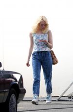 EMMA STONE on the Set of Maniac in New York 08/24/2017
