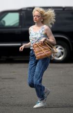 EMMA STONE on the Set of Maniac in New York 08/24/2017