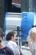 EMMA STONE on the Set of Maniac in Valley Stream 08/23/2017