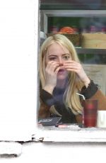 EMMA STONE Out for Lunch in New York 08/13/2017
