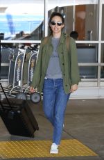 EMMY ROSSUM at LAX Airport in Los Angeles 08/05/2017