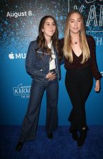 ESTE and ALANA HAIM at Carpool Karaoke Series Launch in Los Angeles 08/07/2017