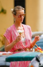 EVA HERZIGOVA and Gregorio Marsiaj Out in Varigitti 08/20/2017