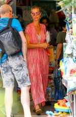 EVA HERZIGOVA and Gregorio Marsiaj Out in Varigitti 08/20/2017