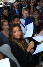 EVA LONGORIA at Hamilton’s Opening Night in Hollywood 08/16/2017