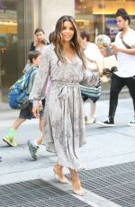 EVA LONGORIA Out and About in New York 08/09/2017
