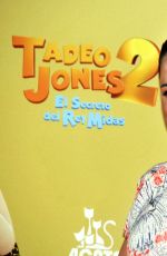 EVA MARCIEL at Tadeo Jones 2 Premier in Madrid 08/22/2017