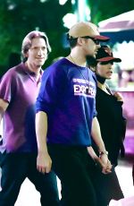 EVA MENDES and Ryan Gosling at Disneyland 08/07/2017