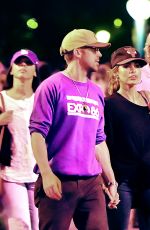 EVA MENDES and Ryan Gosling at Disneyland 08/07/2017