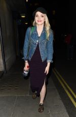 EVANNA LYNCH Leaves Disco Pigs in London 08/05/2017