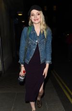EVANNA LYNCH Leaves Disco Pigs in London 08/05/2017