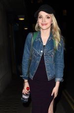 EVANNA LYNCH Leaves Disco Pigs in London 08/05/2017