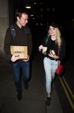 EVANNA LYNCH Leaves Disco Pigs in London 08/17/2017