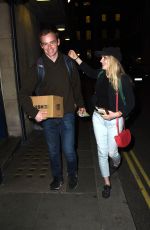EVANNA LYNCH Leaves Disco Pigs in London 08/17/2017