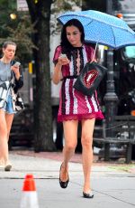 FAMKE JANSSEN Out for Dinner in New YOrk 08/20/2017
