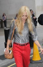 FEARNE COTTON Leaves BBC Studio in London 08/22/2017