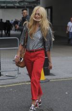 FEARNE COTTON Leaves BBC Studio in London 08/22/2017