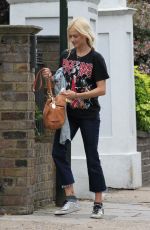 FEARNE COTTON Out and About in London 08/23/2017