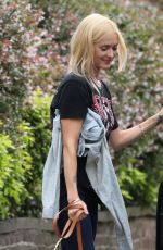 FEARNE COTTON Out and About in London 08/23/2017
