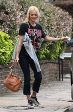 FEARNE COTTON Out and About in London 08/23/2017